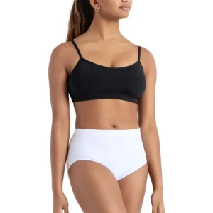 Top Sportivo Capezio piroutte leather Donna - Nero