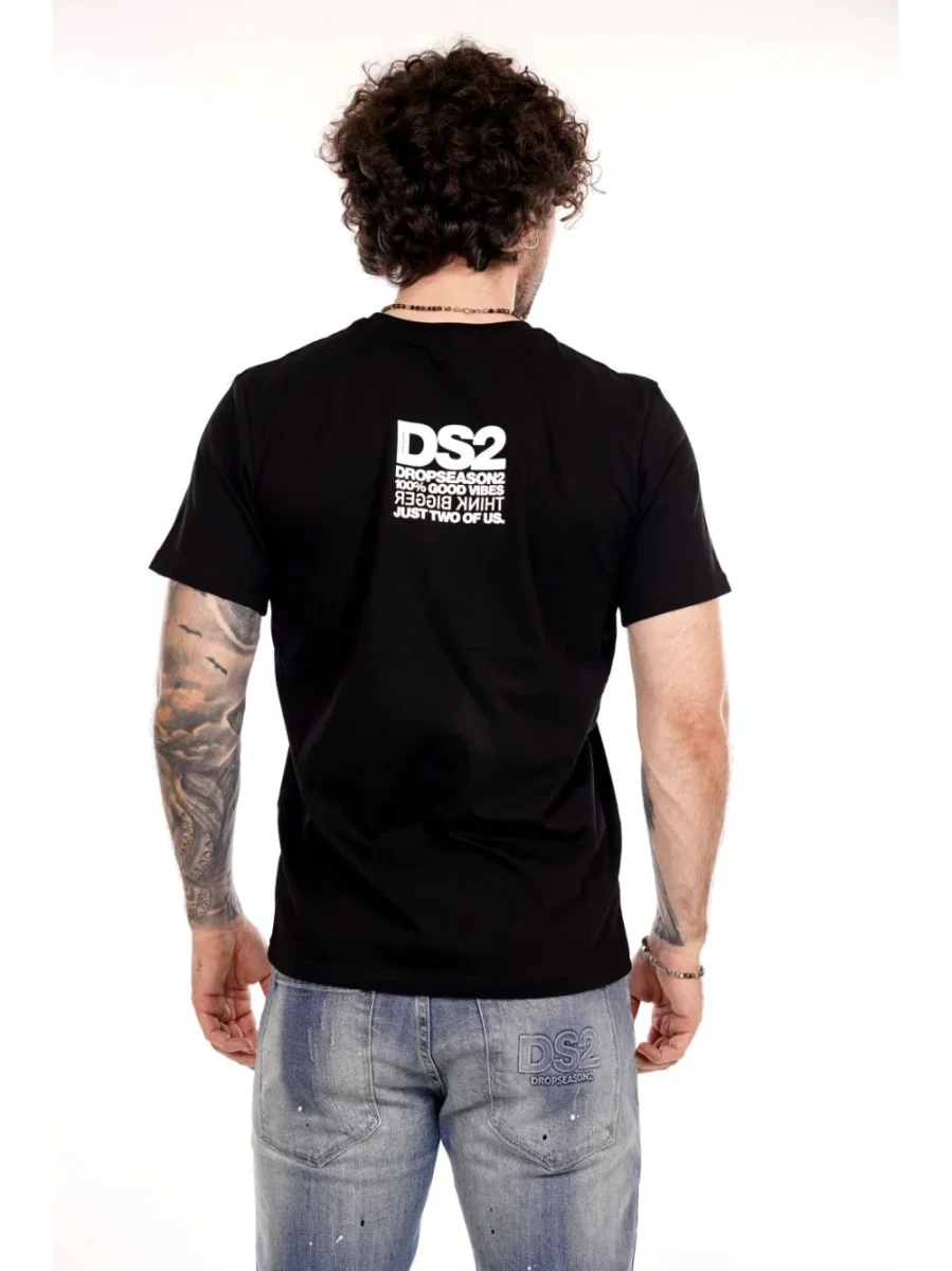 T-shirt Ds2 Uomo - Nero - immagine 4