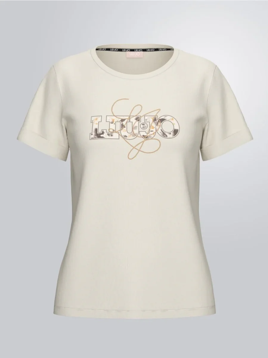 T-shirt Liu Jo Donna - Bianco - immagine 2