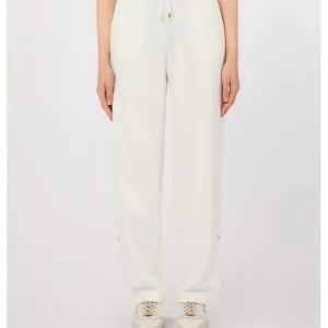 Pantalone Liu Jo in jersey interlock Donna - Bianco