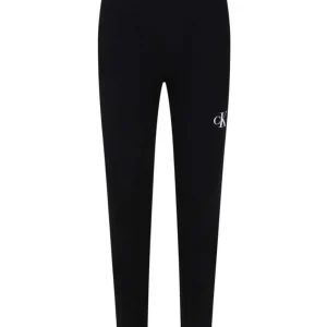 Leggings Ck Logo Calvin Klein Jr Bambina - Nero